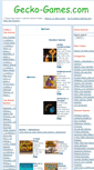 Mobile Screenshot of games.gecko-games.com
